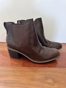 Timberland Brynlee Park Chelsea dunkelbraun vollnarbig Damengröße 9 mit Karton 1x getragen - Bild 1 von 21