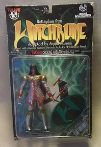 Vintage 90s Action Figur Witchblade SILVER NOTTINGHAM Top Cow 1998 OVP - Bild 1 von 6
