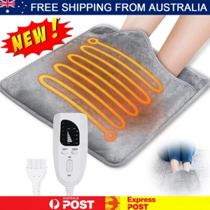 AU Plug Electric Foot Feet Hand Heat Warmer Mat Heating Pad For Home Office 2024 - Picture 1 of 12