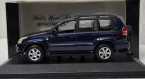 Toyota Land Cruiser 4x4 2004 Blue 1:43 Minichamps EXTREMELY RARE!! - Picture 1 of 19