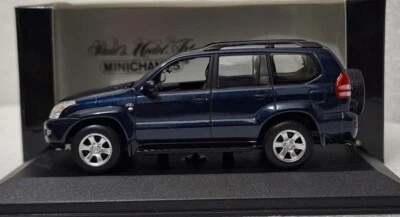 Toyota Land Cruiser 4x4 2004 Blue 1:43 Minichamps EXTREMELY RARE!! - Image 1 of 4