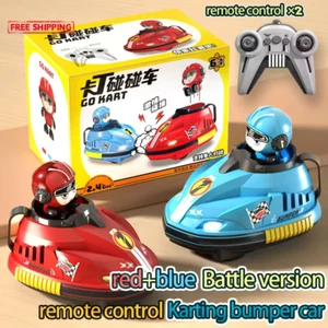 Red&Blue Remote Control Car Opponent Intelligent Battle Bumper Car Parent Child - Picture 1 of 13