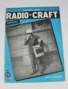 Radio Craft Magazine ~ Wartime Electronics ~ June 1943 ~ Very Good Condition - Picture 1 of 6
