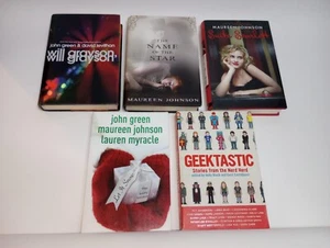 5 books Grayson, Name of the Star, Scarlett, Let It Snow, Geektastic, John Green - Imagen 1 de 24