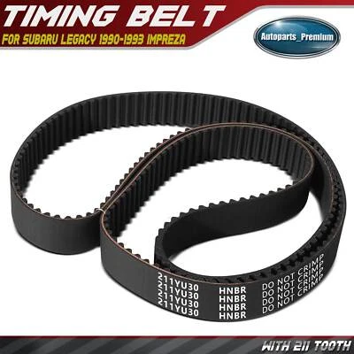 Engine Timing Belt for Subaru Legacy 1990-1993 Impreza H4 1.8L H4 2.2L 211 Tooth - Image 1 of 4