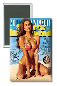 2011 Irina Shayk Sports Illustrated Swimsuit Edition 2" x 3" Magnet - Imagen 1 de 3