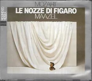 3 CD 31 TITRES MOZART LE NOZZE DI FIGARO MAAZEL DIESKAU GUDEN DE 1986 - Foto 1 di 2