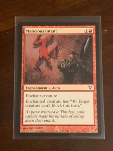 Magic the Gathering Avacyn Restored Malicious Intent - Picture 1 of 2