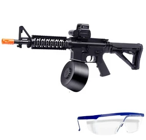 Modified Gel Ball Blaster M4A1(Black) Full Size 7.4V Battery for Outdoor Age 18+ - Picture 1 of 4