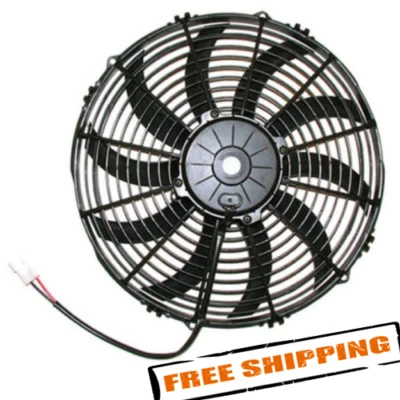 SPAL 30102045 13" Pusher Style High Performance 1682CFM Electric Fan - Image 1 of 3