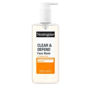 Clear & Defend Face Wash (1x 200ml), Oil-Free Facial Cleanser for - Picture 1 of 5