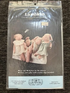 Primitive Pattern For Sleepy Sheep Dolls Vintage New & Uncut Farm - Picture 1 of 1