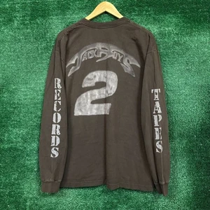 Cactus Jack Tapes Records Jackboys 2 Hip-Hop LS Shirt Size Extra Large - Picture 1 of 5