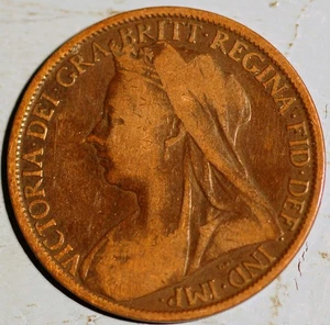 1 Penny 1899 Victoria 3rd portrait KM# 790 United Kingdom - Picture 1 of 2