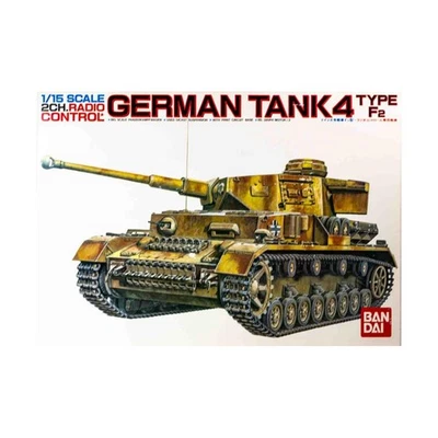 Bandai Jouets, Films & Plus Char Allemand 4 Type F2 (Télécommandé, 1/15) VG NM - Photo 1/2