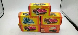 LOT OF 5 Vtg Matchbox Cars Open Box Condition Very Rare - Picture 1 of 24