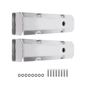 1 par de cubiertas de válvula altas de aluminio fabricadas para bloque pequeño Chevy 283 305 V8 - Imagen 1 de 12