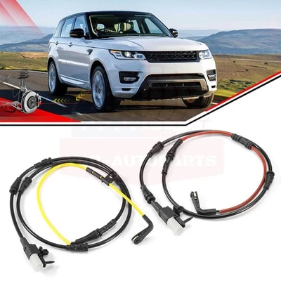 2x FRONT + REAR BRAKE PAD SENSOR KIT FOR LAND ROVER RANGE ROVER SPORT DISCOVERY Foto 1 de 4