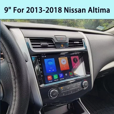 Radio de coche para Nissan Altima 2013-2018 Apple Carplay Android 14 GPS FM estéreo Foto 1 de 4