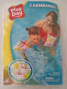 Inflatable Swimming Arm Bands Floaties Kids Pool and 1 Pool Filter - Picture 1 of 4