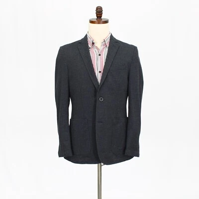 Vince Camuto 38R Gray Sport Coat Blazer Jacket Solid 2B Polyester - Image 1 of 4