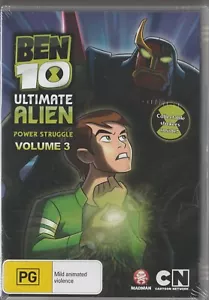 Ben 10 - Ultimate Alien : Vol 3 with Collectible Stickers (DVD, 2011) Region 4 - Picture 1 of 2
