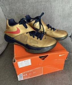 Nike KD 4 Olympic Gold Medal Size 8.5 OG ALL - Picture 1 of 4
