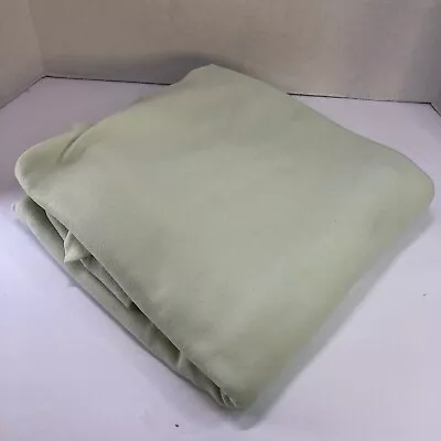 1 & 7/8 Yards Light Green Fleece Fabric 45" wide Thinner Polyesyer - Image 1 of 4