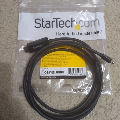 StarTech.com MDP2HDMM2MB Mini DisplayPort to HDMI Converter Cable - 6 ft (2m) - - Image 1 of 4