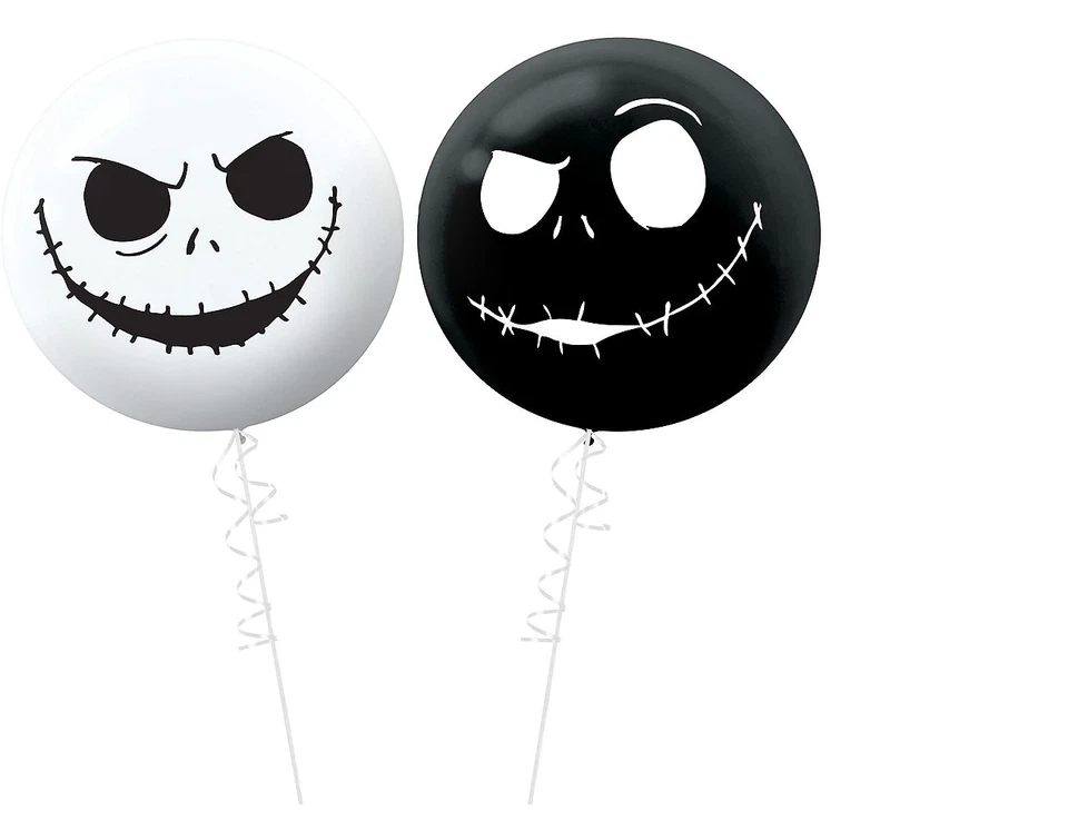 Globos Jack Skellington 2ct - Pesadilla antes de Navidad Foto 1 de 1