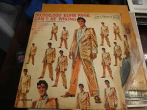 50,000 Elvis Fans Can't Be Wrong Elvis Gold Records Volume 2 Elvis Presley LP - Picture 1 of 7