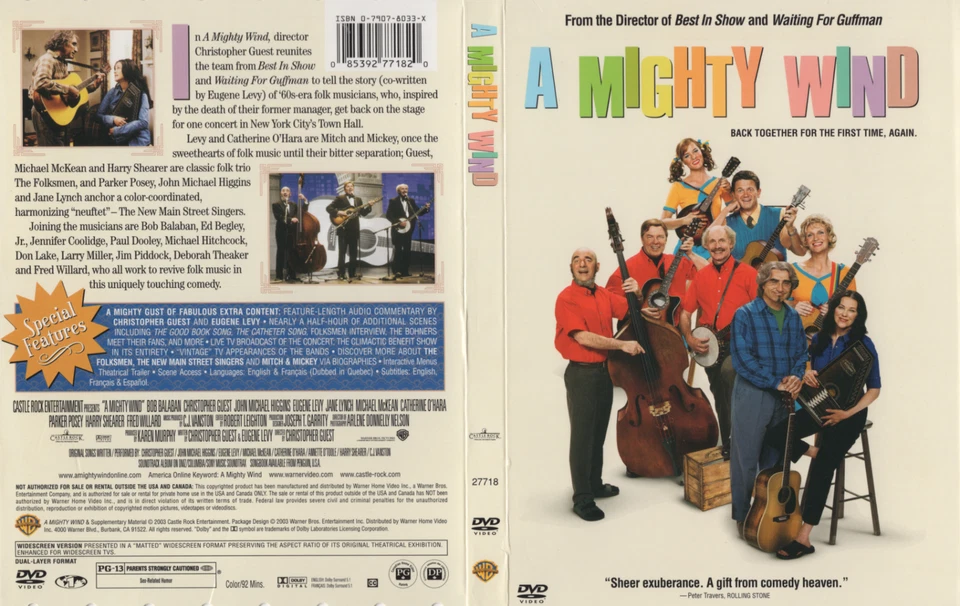 A Mighty Wind (DVD, 2003, Widescreen) - Image 1 of 1