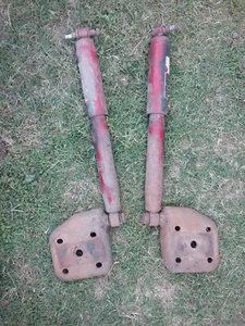 Holden Leaf Spring Shock Mount Plates Ubolts HQ HJ HX HZ WB Saddle Ute Van 1 Ton - Picture 1 of 2
