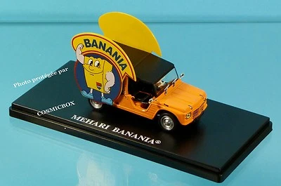 CITROEN MEHARI orange Advertising French old car BANANIA jeep tour de France 70 - Image 1 of 4