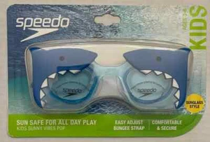 Speedo Kids' Sunny Vibes Shark Swim Goggles Ages 3-6. - Picture 1 of 3