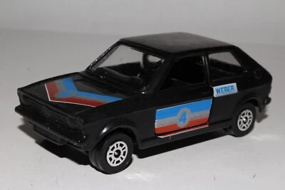 CORGI JUNIORS VOLKSWAGEN VW POLO GOLF, BLACK, EXCELLENT, ORIGINAL - Image 1 of 4