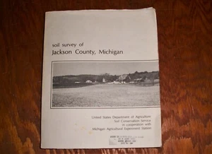 Soil Survey of Jackson County Michigan 1981 - Picture 1 of 6