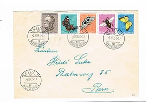 Switzerland Beautiful Set Letter MiNr. 550 - 554 - Picture 1 of 2