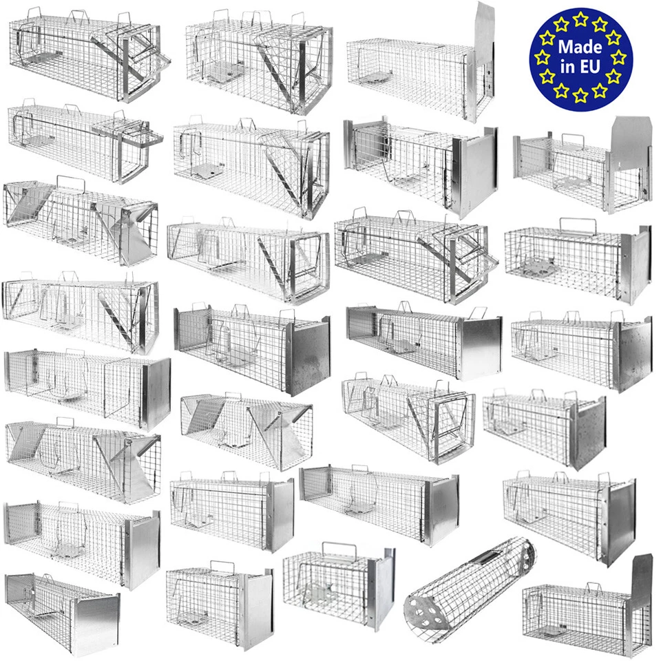 Tierfalle Lebendfalle Marderfalle Falle Drahtfalle Kastenfalle Auswahl Petigi - Bild 1 von 1