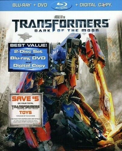 Transformers: Dark of the Moon [New Blu-ray] With DVD, Widescreen,Like new - Image 1 of 1
