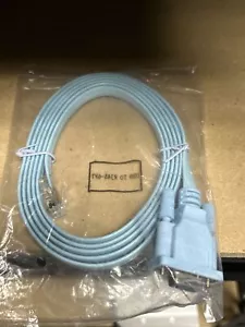 Nuevo cable de consola Open Box RJ45 a DB9 cabina consola 72-3383-01 para 1841 2811 3825 - Imagen 1 de 1