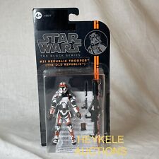 Star Wars Figure Republic Trooper Black Series 31 The Old Republic 3.75 New