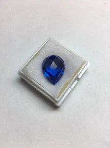 NWT Synthetic Tanzanite Oval 12mm X 16mm - Picture 1 of 5