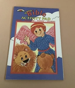 Libro de almohadillas de actividades bíblicas Landoll’s 1994 vintage - Imagen 1 de 6