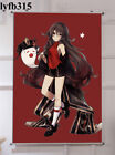 Anime Hu Tao Art Print Genshin Impact Wall Scroll Poster Home Decor 60*90CM