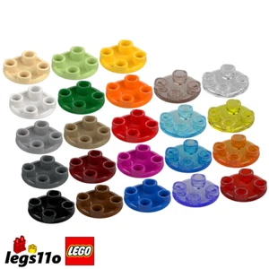 LEGO 2654 / 28558 - Pack of 1x 2x 4x 8x - NEW Round Plate 2x2 Inverted Slide - Picture 1 of 25