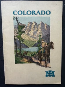 1930 Rock Island Railroad Booklet COLORADO - Picture 1 of 4