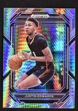 2023-24 Prizm Draft Picks Base Hyper #26 Justin Edwards - Kentucky Wildcats