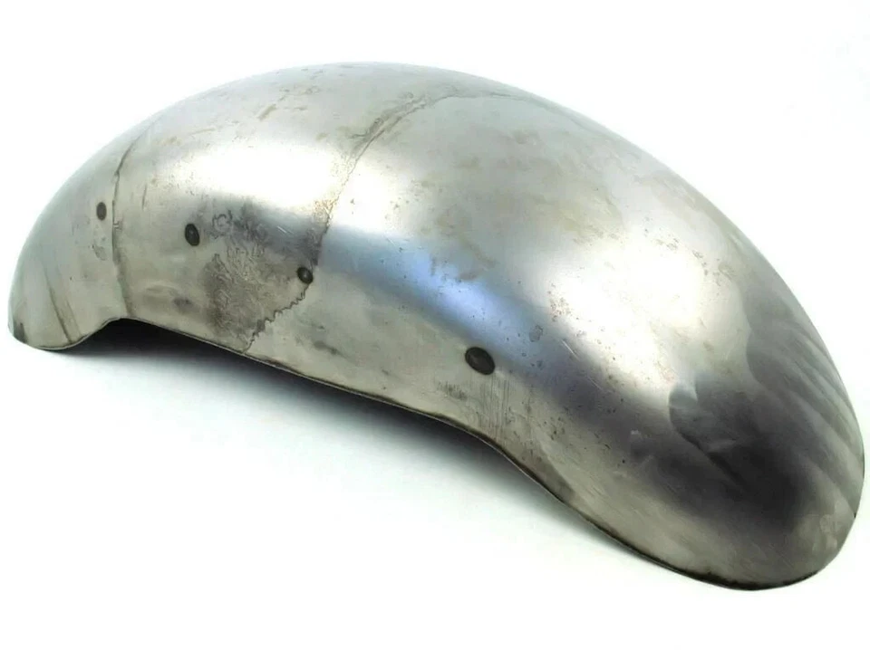 Rear Fender  For Softail Rigid Chopper Bobber Motorcycle - 9" Raw Custom Horse - Image 1 of 4