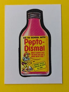 1987 OPC Wacky Packages ERROR CARD Series 3 Checklist Pepto Dismal.... No Number - Bild 1 von 2